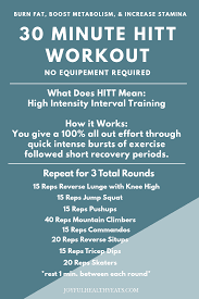 30 minute full body hiit workout hiit