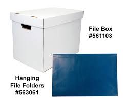 11 x 17 file box and folders gs