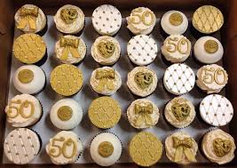 Decorating for cupcake ideas tutorials | 20+easy cupcake decoration. 50th Anniversary Cupcakes Cake By Melanie Mangrum Cakesdecor