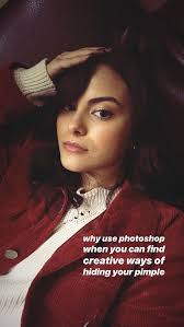 camila mendes shared her creative way