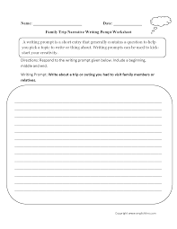Creative Writing Prompts    rd Grade Worksheets   Education com Pinterest  st Grade Writing Activities