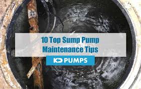 10 Top Sump Pump Maintenance Tips