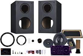 A wide variety of bookshelf speaker diy options are available to you, such. Amazon Com Hivi Diy 2 2a Diy Speaker Kit 2 Way Bookshelf Speakers Near Field Use Compact Wooden Cabinet Pair Black Home Audio Theater