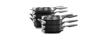 nonstick and stainless steel cookware