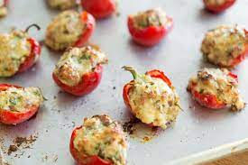 stuffed cherry peppers so delicious