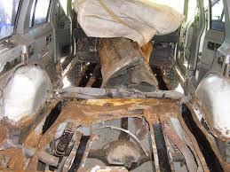 rust control inside frame rails jeep