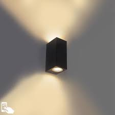 Smart Wall Lamp Black Made Of Plastic