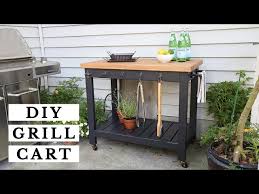 Diy Grill Cart How To Build An