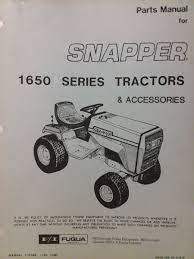 snapper 1650a 1650 series riding lawn