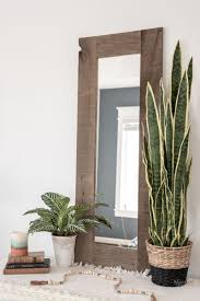 diy rustic mirror frame the navage patch