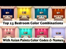 Bedroom Color Combination Asian Paints
