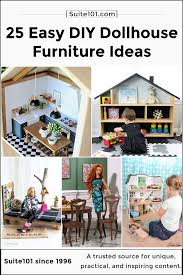 25 Diy Dollhouse Furniture Ideas Out Of