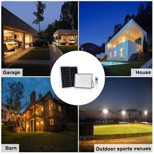 170lm W Solar Powered Flood Lights With