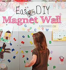 Tutorial Easy Diy Magnet Wall