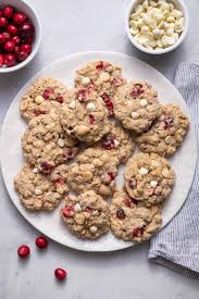 oatmeal cranberry cookies white