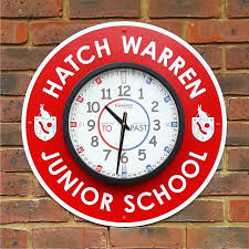 School Clocks Signs 4 Schools