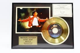 24kt gold plated record