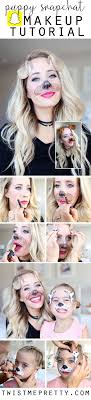 how to puppy dog makeup tutorial