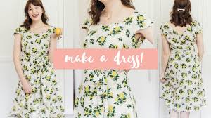 how to make a dress from scratch