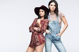kendall and kylie jenner model their