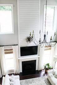 Diy Shiplap Fireplace Tutorial Home