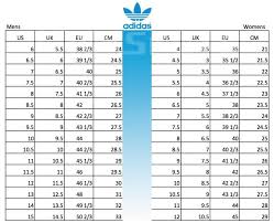 Converse Adidas Size Chart