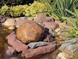 Lapping Stone Water Stone Ball Pond