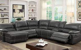 Estrella Gray Sectional Sofa Cm6131gy