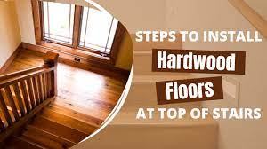 steps to install hardwood floors at top