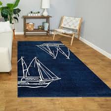 balta rugs marina nautical ship rug size 5 3 x 7
