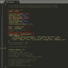 sftp trong sublime text