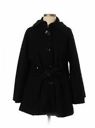 Bebe Women Black Coat Sm Petite Ebay