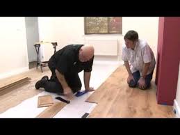 how to lay a new laminate floor you