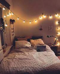 bedroom design ideas with fairy lights