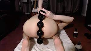 Giant anal beads porn