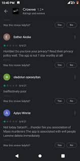 Crowwe for android, free and safe download. Nigerians Transferred Their Aggressions To Crowwe App On Playstore Politics Nigeria