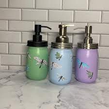 Dragonfly Soap Dispenser Hand Painted