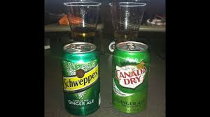 canada dry vs schweppes ginger ale