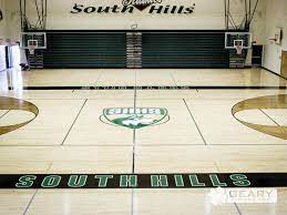 basketball court flooring wood gym