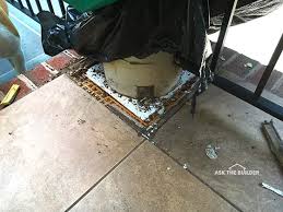 Water Leak Under Porch