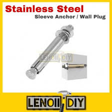 Stainless Steel Sleeve Anchor Wall Plug