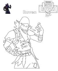 Claim your chapter 2 season 5 free skin. Easy Fortnite Skin Coloring Pages Raven Characters Skins Download For Pc Free Generator Nintendo Switch List And Slavyanka