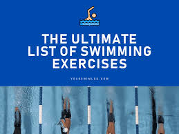swimming exercises 6 ways to