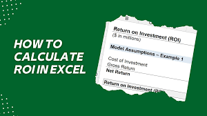 calculate roi in excel