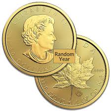 1 oz canadian gold maple leaf coins