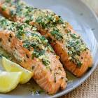 baked herbed salmon