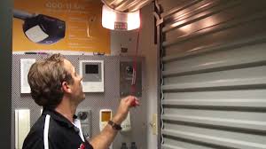 garage door opener manually