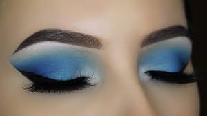 blue smokey eye makeup tutorial you