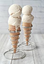 homemade date sweetened ice cream
