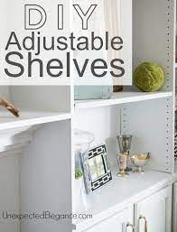 Diy Adjustable Shelves
